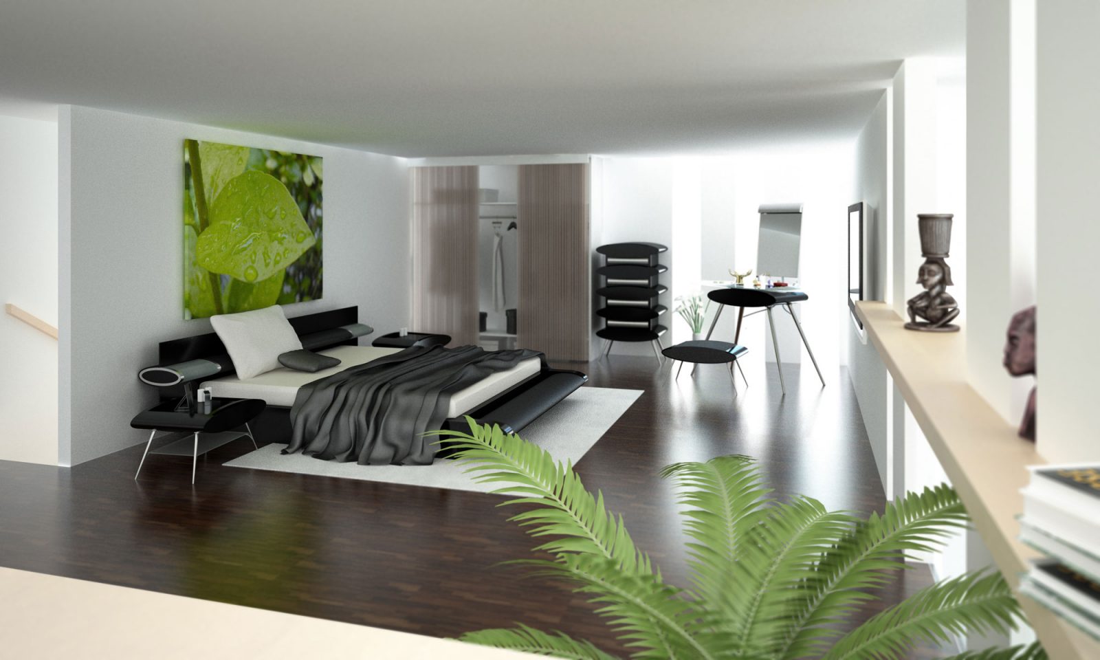 Habitaciones modernas minimalistas